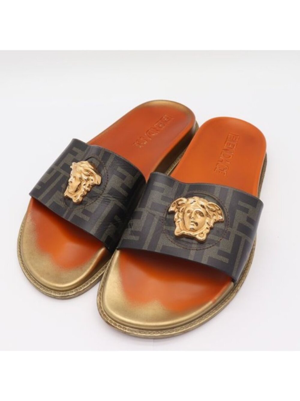 Fendi Fendace Sandals Multicolor Apaako